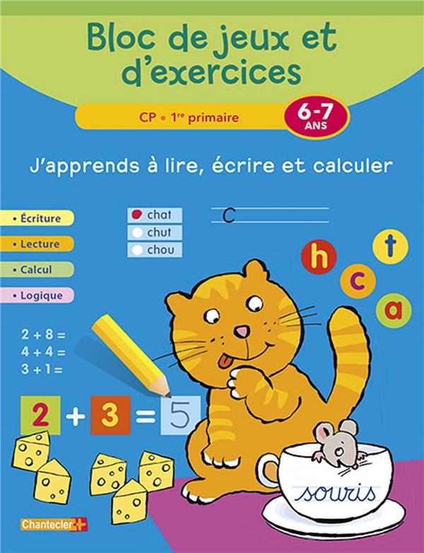 Stoop Gerd - BLOC DE JEUX ET EXERCICES - J'APPRENDS A LIRE, ECRIRE (6-7A) Stoop Gerd - BLOC DE JEUX ET EXERCICES - J'APPRENDS A LIRE, ECRIRE (6-7A)